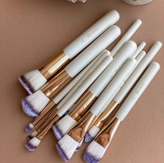 swift mart Couture 12 Piece Brush Set - Branded Cosmetics - Studded Box